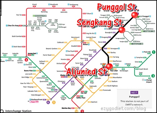 Aljunied to Punggol